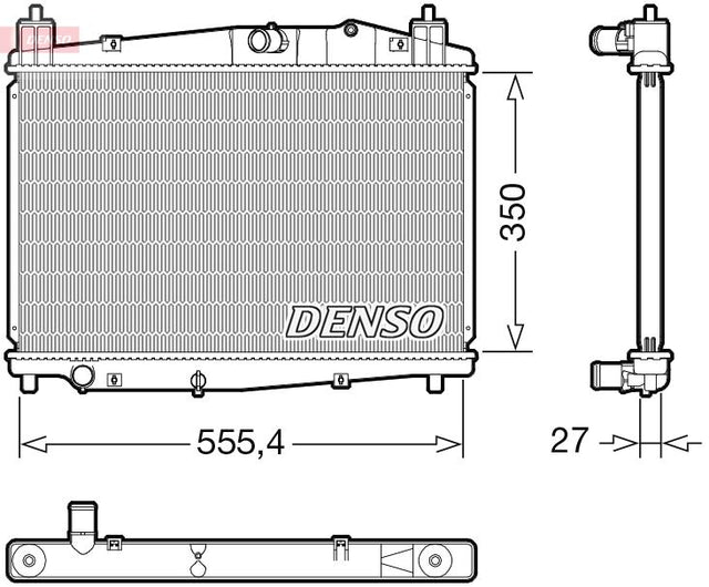 Denso Radiator DRM44046 - image 2