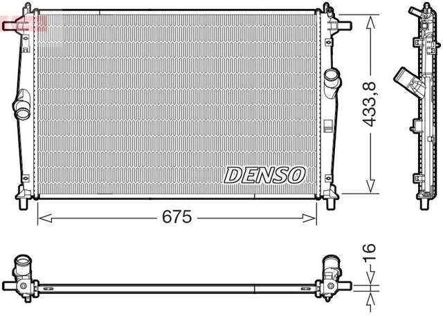 Denso Radiator DRM44054 - image 2