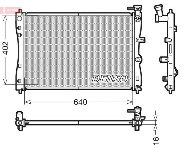 Denso Radiator DRM45005 - image 2