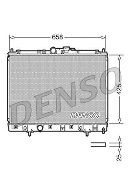 Denso Radiator DRM45006 - image 2