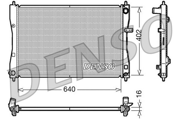 Denso Radiator DRM45009 - image 2
