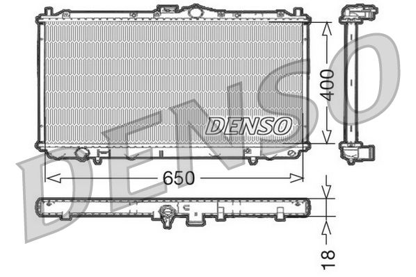 Denso Radiator DRM45010 - image 2