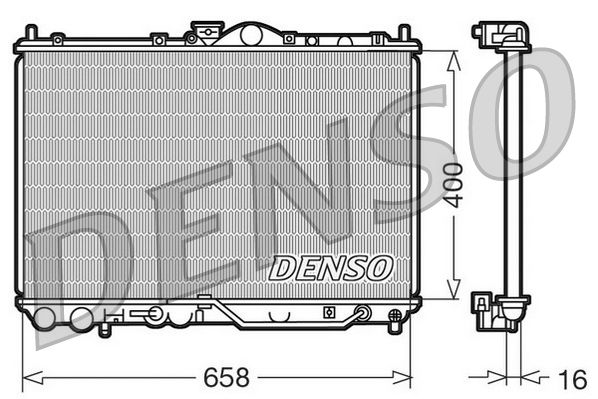 Denso Radiator DRM45011 - image 2