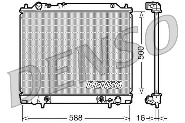 Denso Radiator DRM45013 - image 2