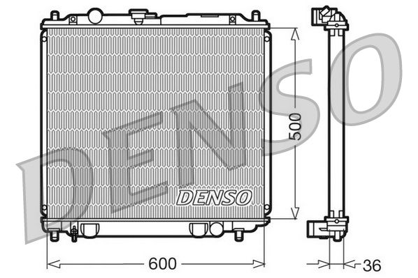 Denso Radiator DRM45014 - image 2