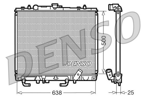Denso Radiator DRM45016 - image 2