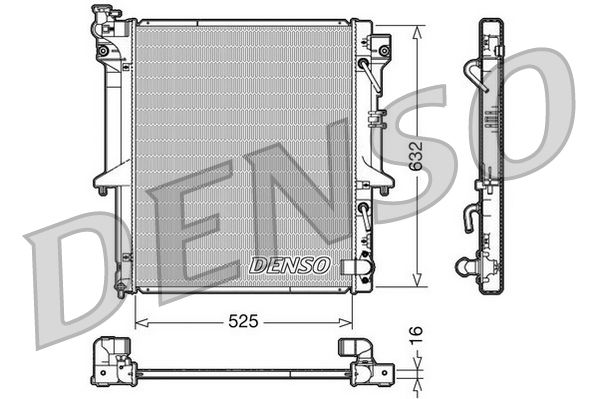 Denso Radiator DRM45018 - image 2
