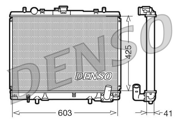 Denso Radiator DRM45019 - image 2