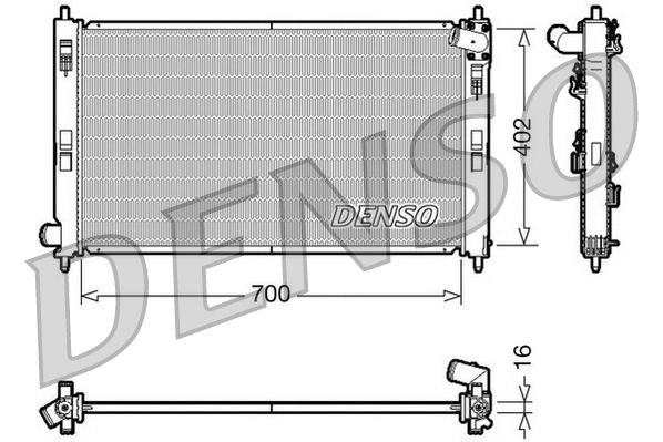Denso Radiator DRM45023 - image 2