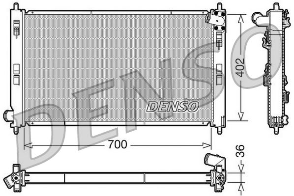 Denso Radiator DRM45029 - image 2
