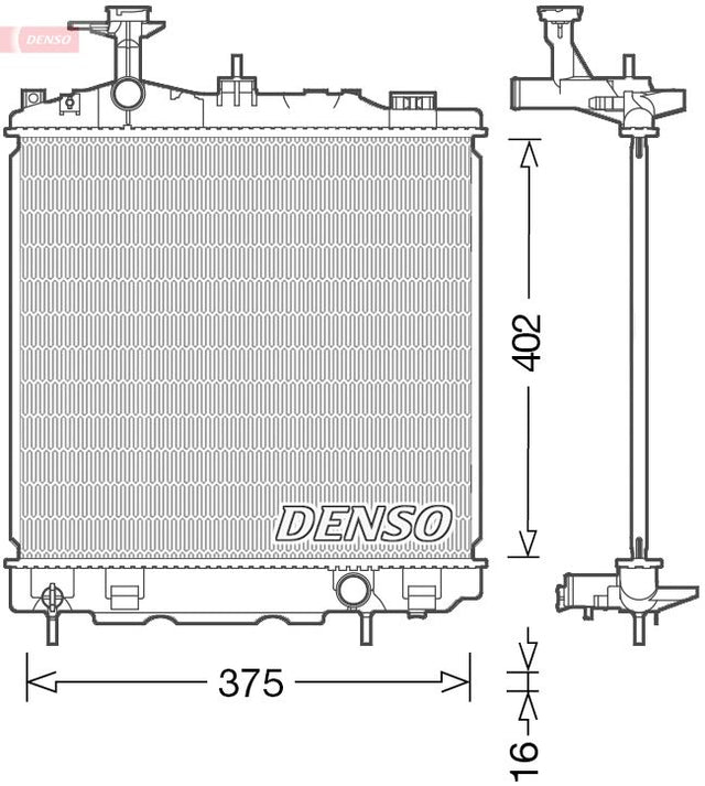Denso Radiator DRM45041 - image 2