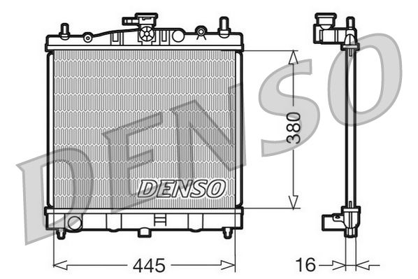 Denso Radiator DRM46002 - image 2