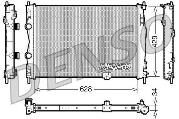 Denso Radiator DRM46017 - image 2