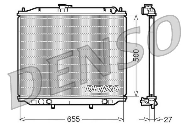 Denso Radiator DRM46020 - image 2
