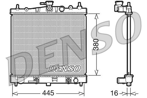 Denso Radiator DRM46021 - image 2