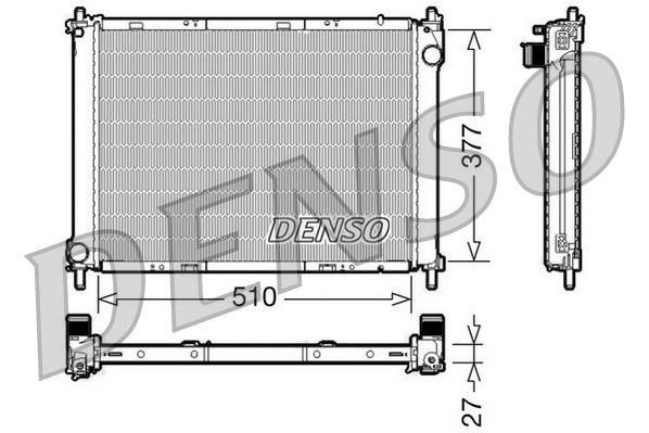 Denso Radiator DRM46022 - image 2