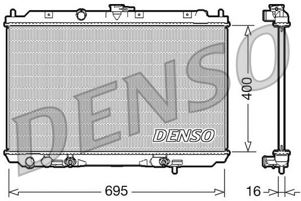 Denso Radiator DRM46026 - image 2