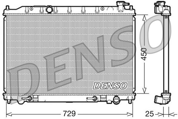 Denso Radiator DRM46029 - image 2