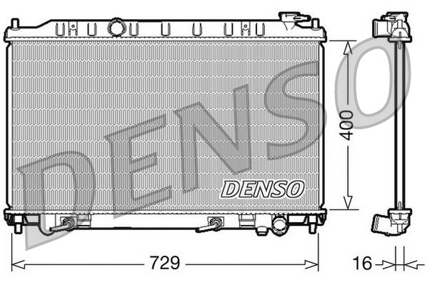 Denso Radiator DRM46033 - image 2