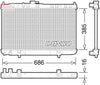 Denso Radiator DRM46034 thumbnail