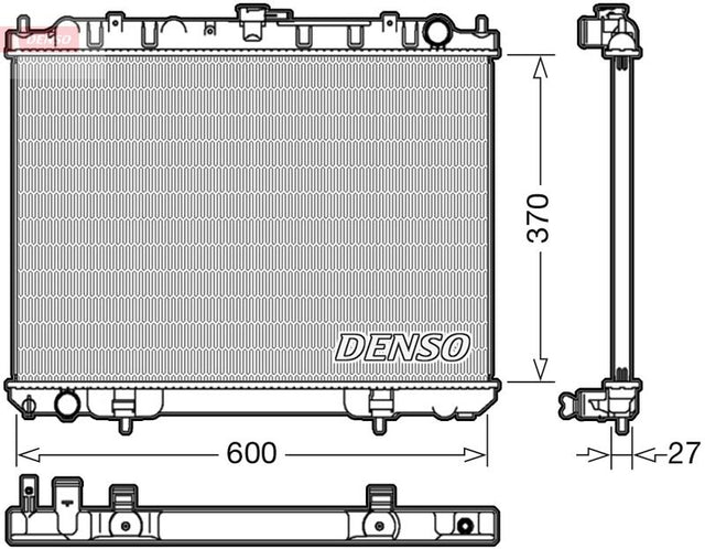 Denso Radiator DRM46039 - image 2