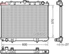 Denso Radiator DRM46039 thumbnail