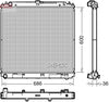 Denso Radiator DRM46041 thumbnail