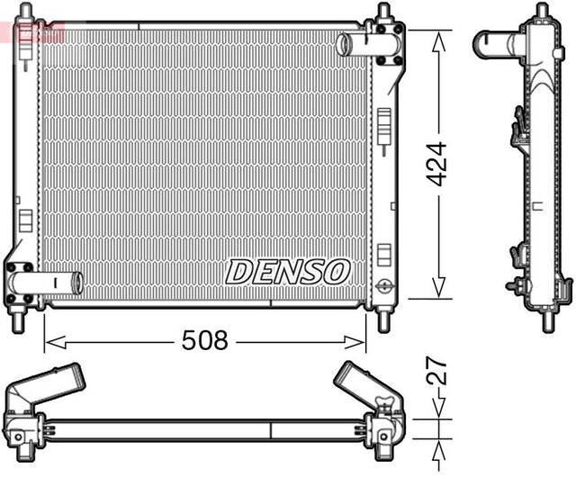 Denso Radiator DRM46043 - image 2