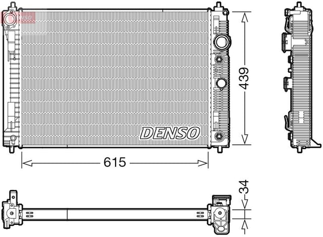 Denso Radiator DRM46045 - image 2