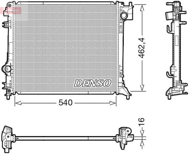 Denso Radiator DRM46062 - image 2