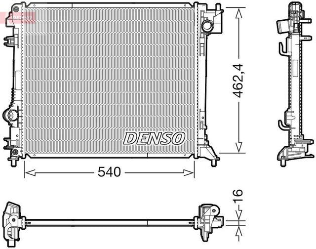 Denso Radiator DRM46063 - image 2