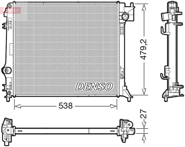 Denso Radiator DRM46064 - image 2