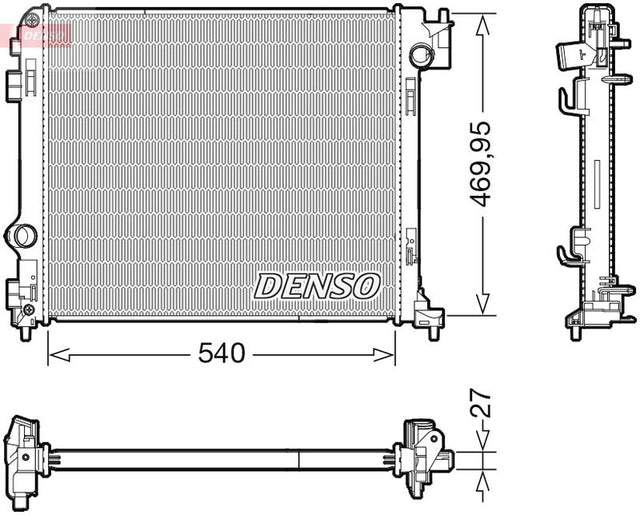 Denso Radiator DRM46065 - image 2