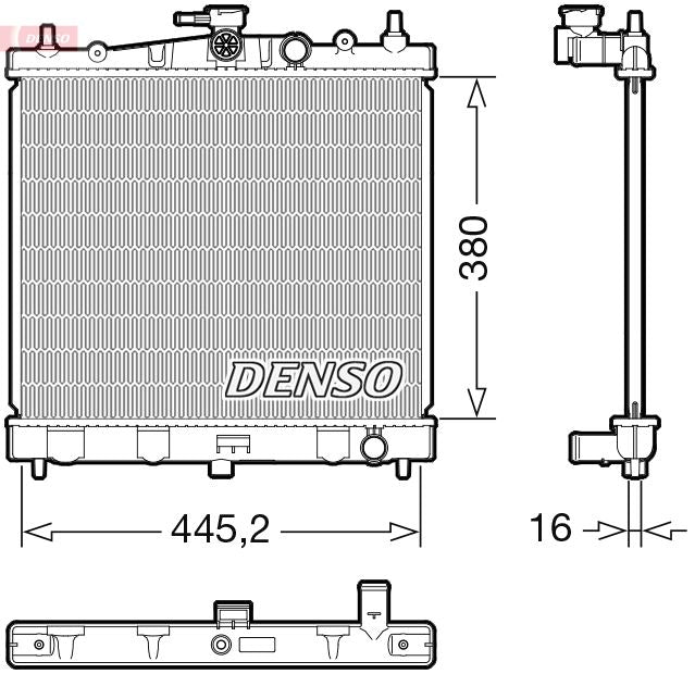 Denso Radiator DRM46067 - image 2
