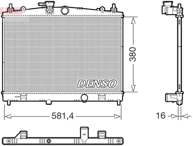 Denso Radiator DRM46079 - image 2