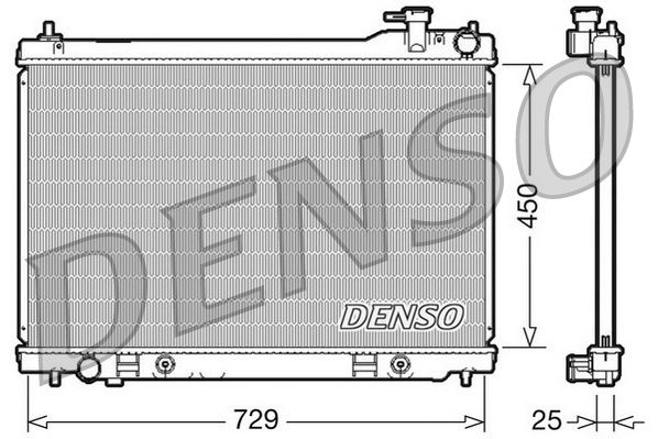 Denso Radiator DRM46100 - image 2