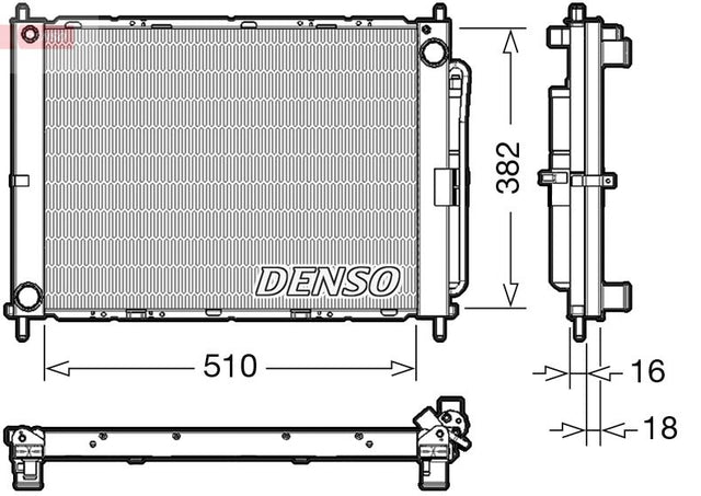 Denso Radiator DRM46102 - image 2