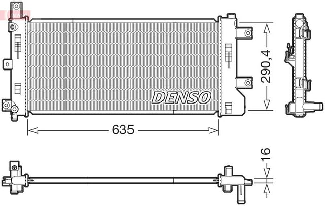 Denso Radiator DRM46105 - image 2