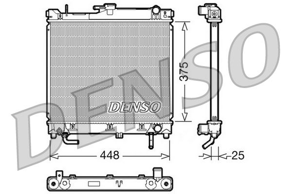 Denso Radiator DRM47003 - image 2