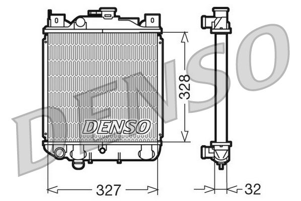 Denso Radiator DRM47006 - image 2