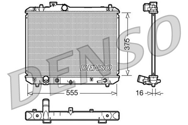 Denso Radiator DRM47007 - image 2