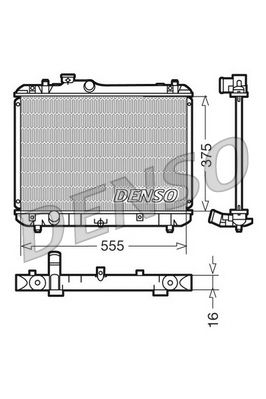 Denso Radiator DRM47008 - image 2