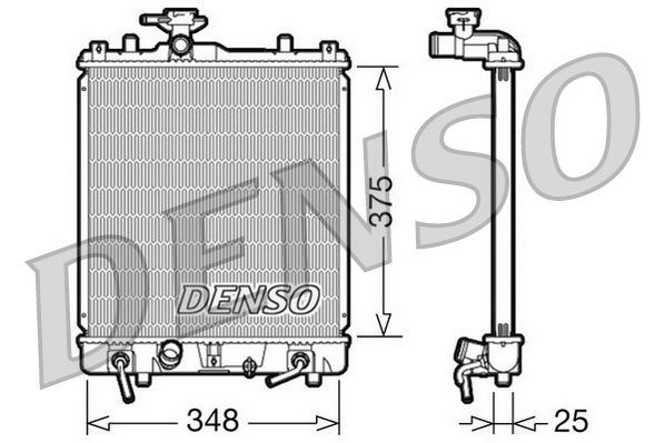 Denso Radiator DRM47009 - image 2