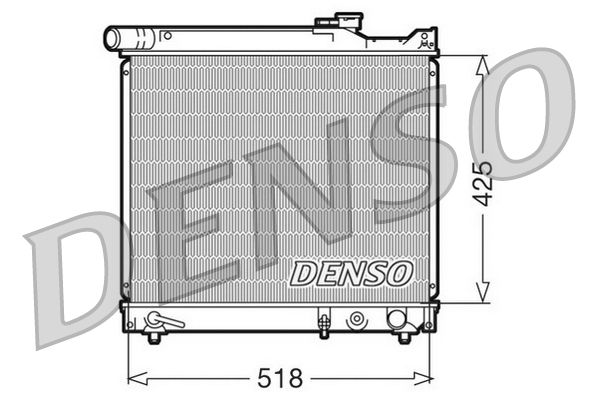 Denso Radiator DRM47012 - image 2