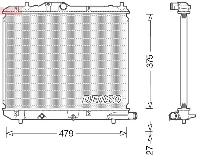Denso Radiator DRM47013 - image 2