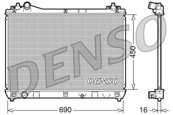 Denso Radiator DRM47016 - image 2