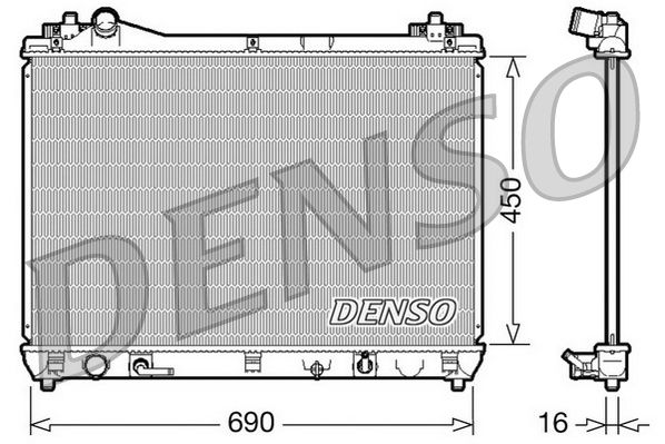 Denso Radiator DRM47017 - image 2