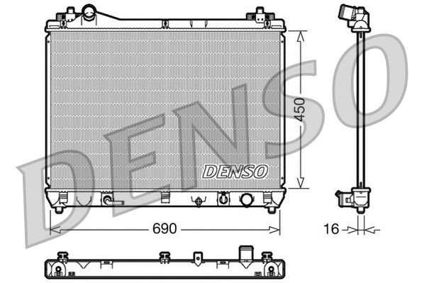 Denso Radiator DRM47018 - image 2