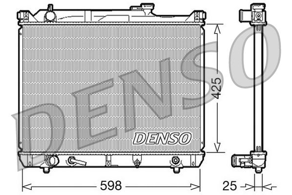 Denso Radiator DRM47021 - image 2