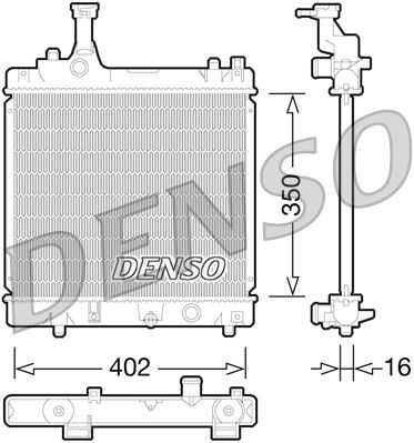 Denso Radiator DRM47026 - image 2